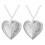 2Pcs Colar Com Pingente De Com E Foto 4