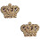 2 Unidades Emblema De Com Coroa Para Roupa 6
