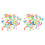 200 Pcs Luminosas Resinosas Para (Cores Sortidas) 2