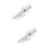 2 Unidades Garter De Para Pernas Noiva Ocidental 7