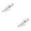2 Unidades Garter De Para Pernas Noiva Ocidental 6