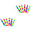 12 Unidades Pulseiras De Silicone De Unicórnio Com De 3