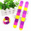 12 Unidades Pulseiras De Silicone De Unicórnio Com De 10
