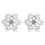 2 Unidades Diy Bling Clipes Baile 11
