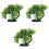 3Pcs Árvore Artificial Imitada Para Decoração 3
