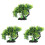 3Pcs Árvore Artificial Imitada Para Decoração 2