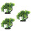 3Pcs Árvore Artificial Imitada Para Decoração 7