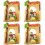 4 Unidades Mini Decoração De Natal Resina Para E Casa 7