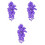 3Pcs Planta Artificial Para , Enfeite De , Paisagem 3
