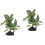 2Pcs Enfeite Simulação Planta Paisagismo 6