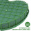 4 Unidades Base Para Arranjo De Flores Barro Com Absorção De 10