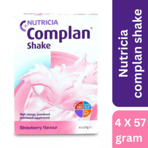Complan Complan Strawberry Shake 4 x 57 Gm Sachets -Pack 3 2