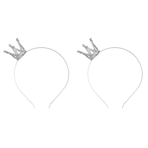 2Pcs Tiaras De Faixa Aniversário 1