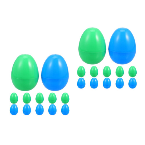 24 Unidades De Plástico 6Cm Para Decoração E Caça Ao 1