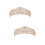 2 Unidades Coroa Vintage Noiva Damas 7