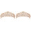 2 Unidades Coroa Vintage Noiva Damas 2