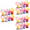 24 Pcs Mini Decoração Coral Simulado Resina Para 8