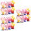 24 Pcs Mini Decoração Coral Simulado Resina Para 9