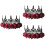3 Unidades Tiara De Rosa Faixa Para Halloween 6