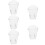 5Pcs Jarra De Com Para Espumar E Bebidas 11