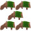 5Pcs Plataforma De Descanso Para Rampas De Répteis 10
