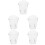 5Pcs Jarra De Com Para Espumar E Bebidas 6