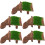 5Pcs Plataforma De Descanso Para Rampas De Répteis 8
