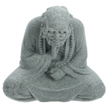 3 Unidades Estátua De Buda Meditando Para