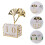 4Pcs Bloco De Calendário Decorativo Escritório 9