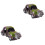 2Pcs Enfeite Para Decoração Carro Antigo 4