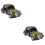 2Pcs Enfeite Para Decoração Carro Antigo 7