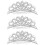 3Pcs De Coroa Para , Tiara De Para 8