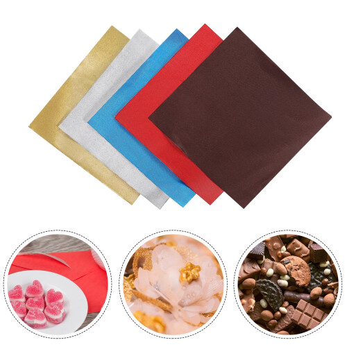 50 Unidades Papel De Embalagem Para Doces E Chocolate 1