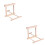 2Pcs Suporte Para De Com Para 6