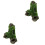2 Pcs Decoração Fenda Árvore Esconderijo com 4
