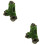 2 Pcs Decoração Fenda Árvore Esconderijo com 7