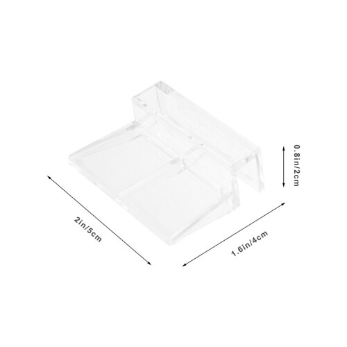 12 Unidades Para De Acrílico Transparente 6Mm 1