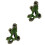 2 Pcs Árvore Decoração 4