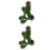 2 Pcs Árvore Decoração 6