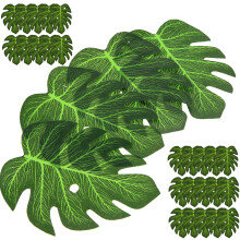 180 Unidades Decoração Folhas Para Cupcake Toppers Tropicais