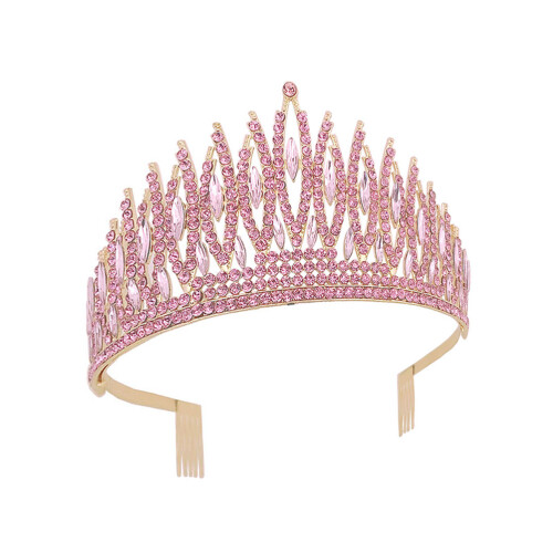 4 Unidades Coroa De Para Noiva Decoracao De Rosa