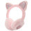Kids Cat Ear Earmuff Plush Inverno Aquecimento Capa Protetora 2