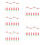 750 Unidades Decorativos Com De Para 11