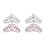 4 Unidades Coroa De Tiara Presilha 6