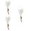 3 Unidades Broche De Gravata De Tulipa Para 7