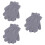 3Pcs Luvas Inverno Cinco 4-12 7