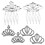 12 Unidades Mini Tiara Coroa Acessório Para 1