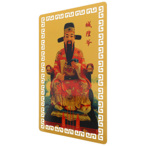3 Pièces Carte Dragon Année Chinoise Protection 1