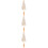 3 Pièces Beige S Pour Danse Country 8
