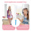 1 Pezzo Microfono In Per Bambini Rosa 10